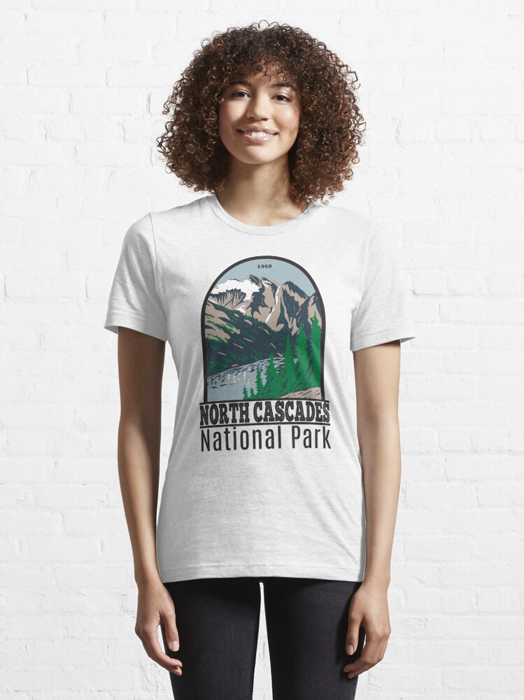 North Cascades National Park T shirt Washington Vintage Gift Premium T-Shirt