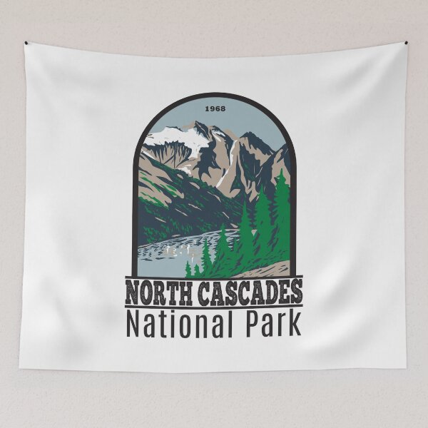 Item preview, North Cascades National Park Mount Triumph Washington designed and sold by KrisSidDesigns.