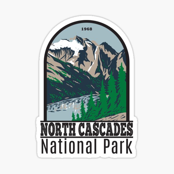 Stickers Stickers, Labels & Tags Paper National Park Gift National Park ...