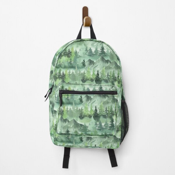 Item preview, Watercolor Green Forest V9 designed and sold by KleinDuBois.