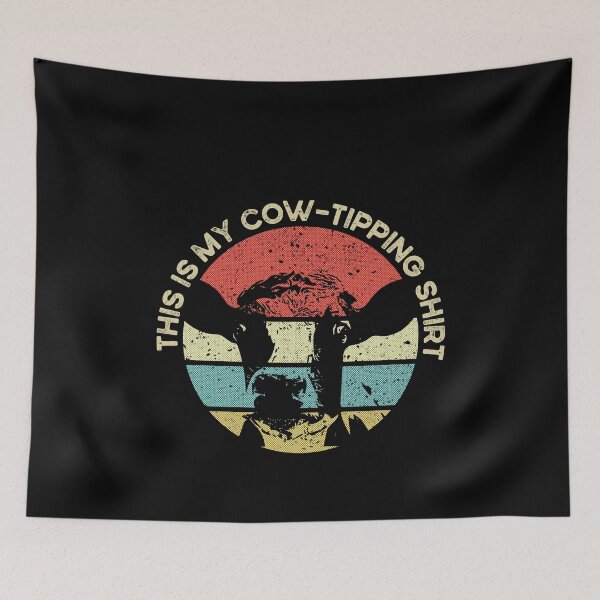 Item preview, This is my cow tipping shirt designed and sold by Mriganka Gogoi.