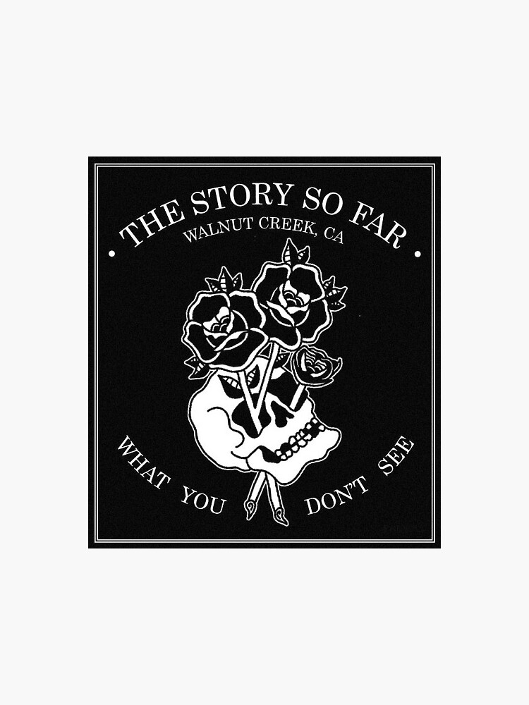 "The Story So Far " Sticker for Sale by Tashathomas7373 Redbubble
