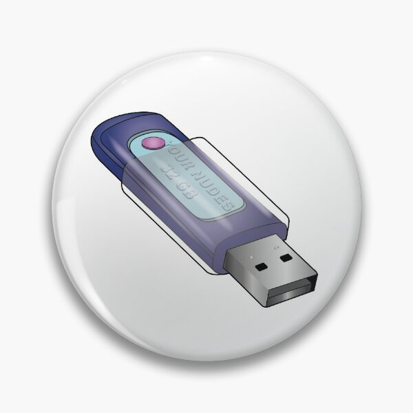 Item preview, Usb your nudes are safe with me designed and sold by Julie Illustration.