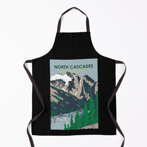 Item preview, North Cascades National Park Mount Triumph Washington Vintage designed and sold by KrisSidDesigns.