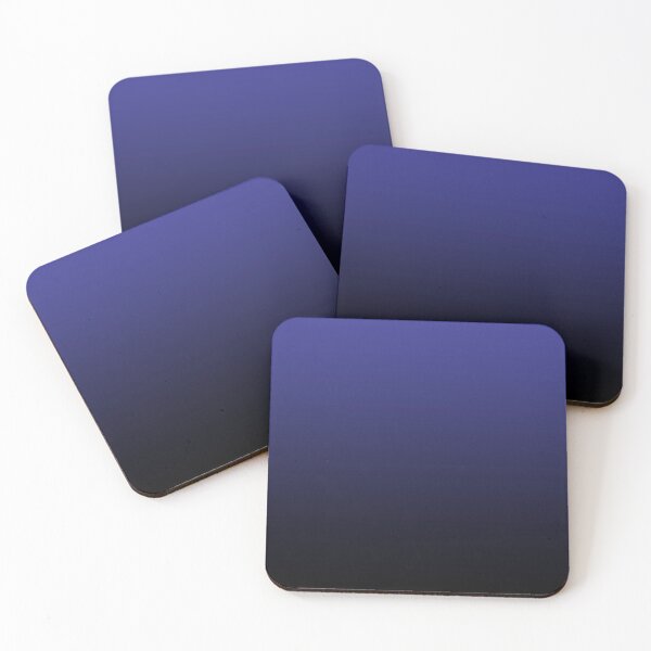 Item preview, SHADES OF Blue | Black to Blue Gradient Minimalist Ombre 2 designed and sold by Pavnud.
