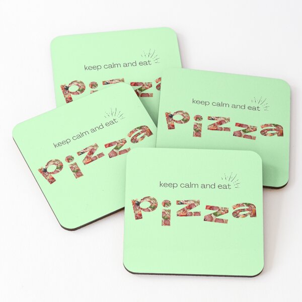 Item preview, Keep Calm And Eat Pizza designed and sold by Portishop.