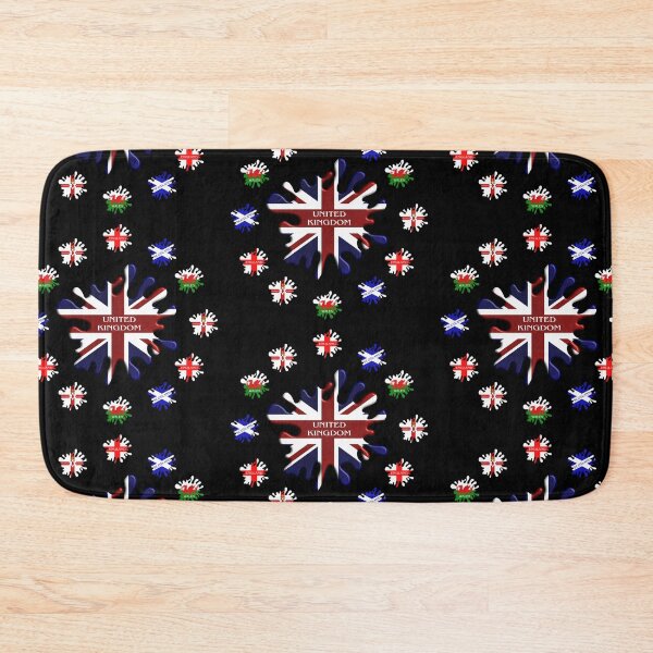 Item preview, United Kingdom Flags Paint Splat Design designed and sold by wimblettdesigns.