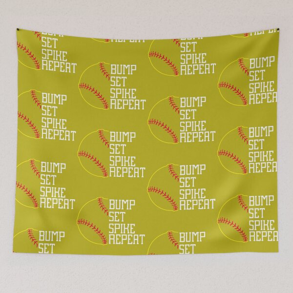 Item preview, Softball - Bump Set Spike Repeat  designed and sold by LeHongTien.