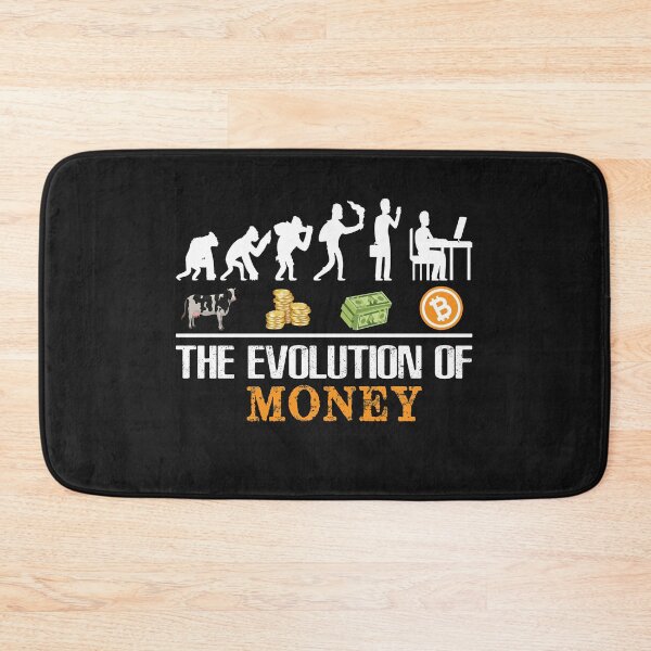 Item preview, the evolution of money bitcoin btc crypto cryptocurrency  designed and sold by PatternFariss.