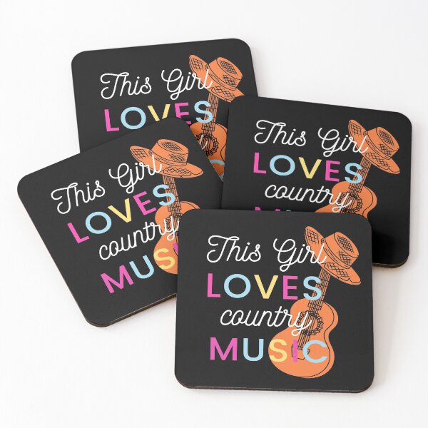 Item preview, This girl loves country music designed and sold by cinnamonbay.
