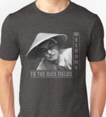 WELCOME TO THE RICE FIELDS - Clean version Unisex T-Shirt