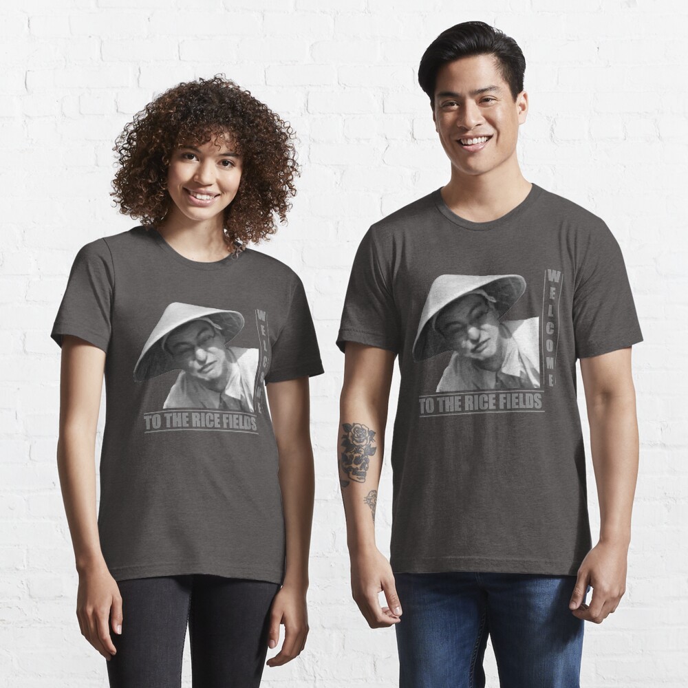 WELCOME TO THE RICE FIELDS - Clean version Essential T-Shirt
