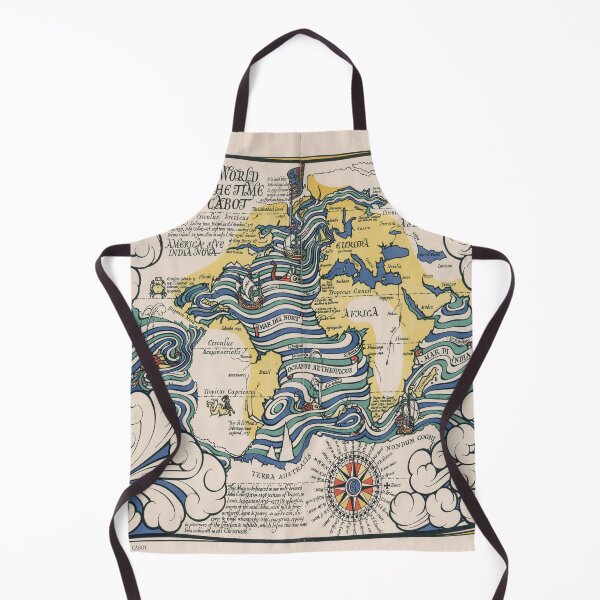 Item preview, Old World Illustrative Map (1924) Vintage Whimsical Continents Atlas designed and sold by BravuraMedia.