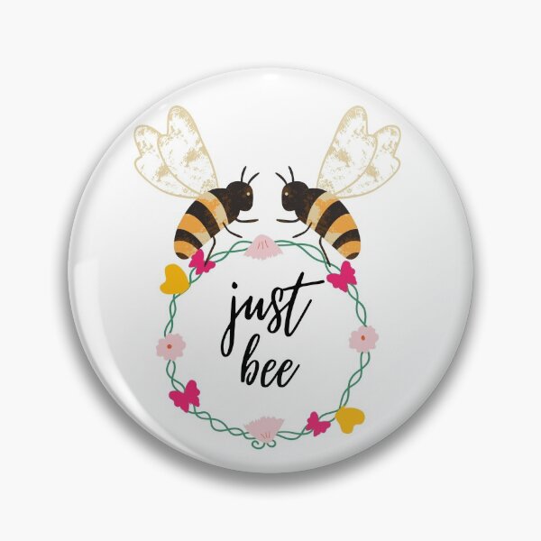 Item preview, Just Bee|Floral Bee Art designed and sold by krillishop.