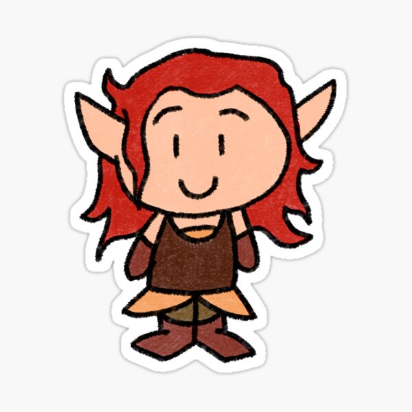 PGwS Aelin Doodle Sticker