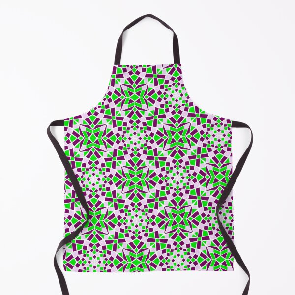 Item preview, Mosaic tile infinity pattern - green, plum, pastel purple designed and sold by Nadia Arsky.