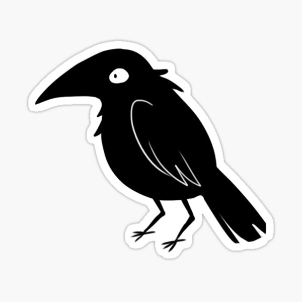 Little Crow Sticker