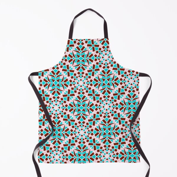 Item preview, Mosaic tile infinity pattern - burgundy, pink, turquoise designed and sold by Nadia Arsky.