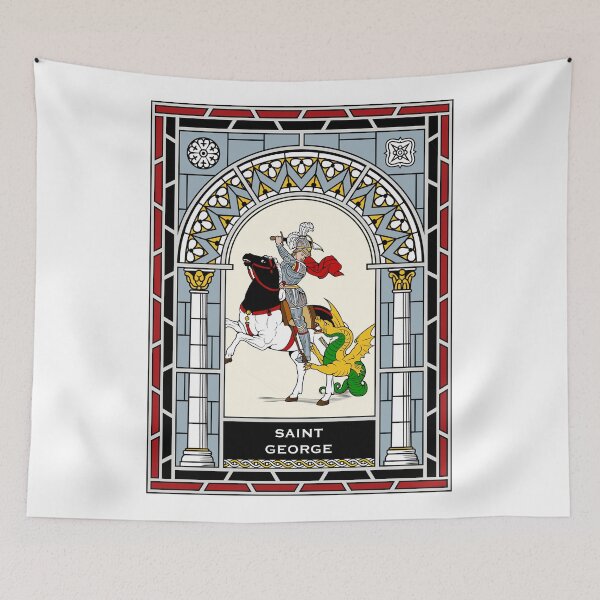 Item preview, ST GEORGE, MARTYR under STAINED GLASS designed and sold by CatholicSaints.