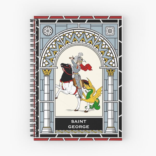 Item preview, ST GEORGE, MARTYR under STAINED GLASS designed and sold by CatholicSaints.