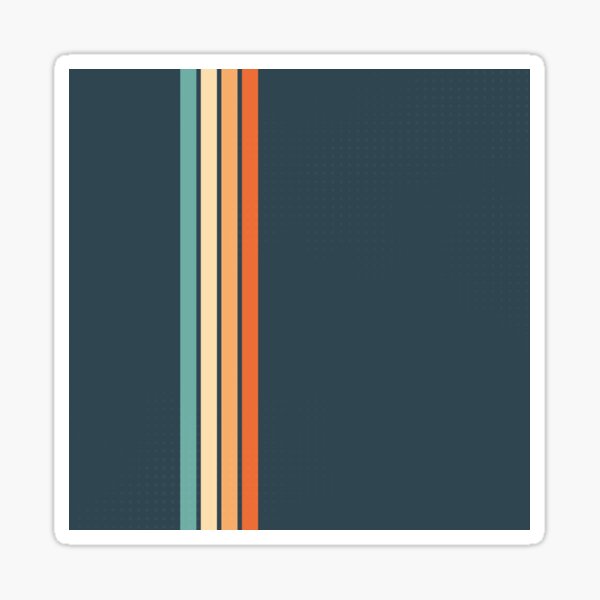 Item preview, Classic Retro Stripes blue designed and sold by COYN.
