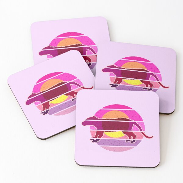 Item preview, Cute Prehistoric Creature Pink Sunset designed and sold by SUNarea.