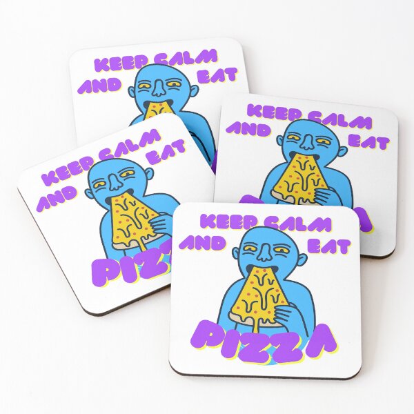 Item preview, Keep Calm And Eat Pizza designed and sold by Portishop.