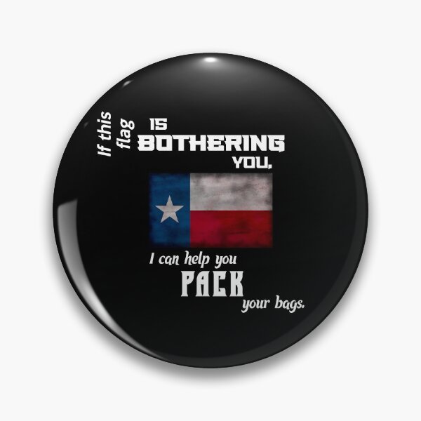 Item preview, Texas flag - pack your bags designed and sold by 2Girls1Shirt.