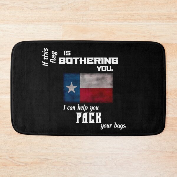 Item preview, Texas flag - pack your bags designed and sold by 2Girls1Shirt.