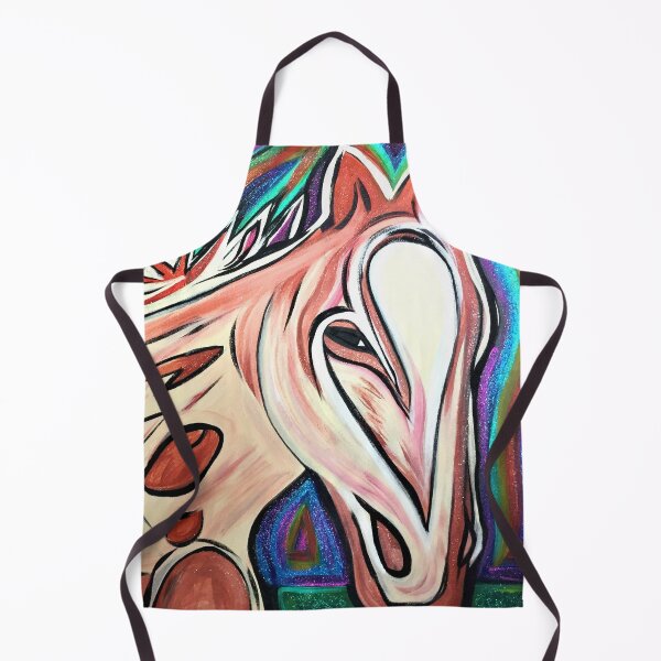 Item preview, Spotted Horse Rainbow Sky designed and sold by KR Art Studio.