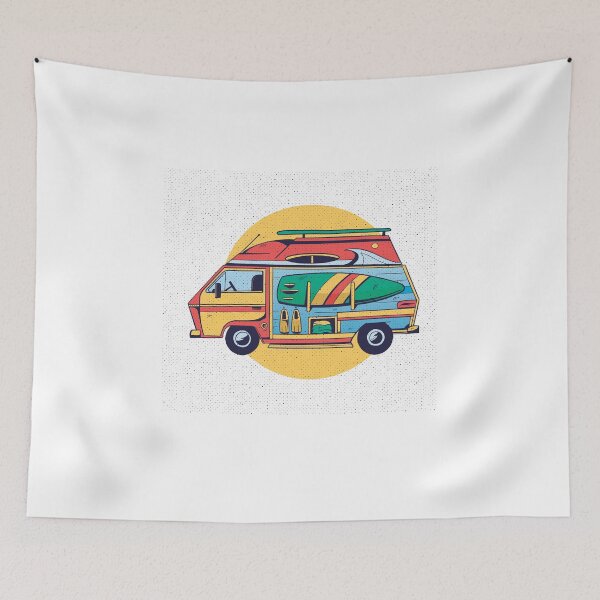 Item preview,  Travel and surf the world designed and sold by TRIBExSPACE.