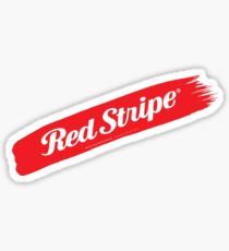 Jamaican Chillin' With A Red Stripe Sticker