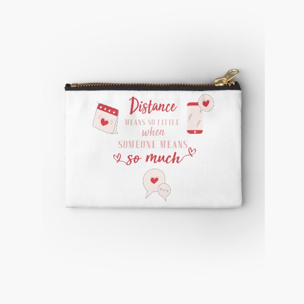 Item preview, Distance means so little when someone means so much - long distance relationship designed and sold by AstroShop1.