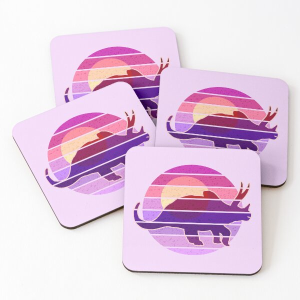 Item preview, Silhouette Of A Prehistoric Beast designed and sold by SUNarea.