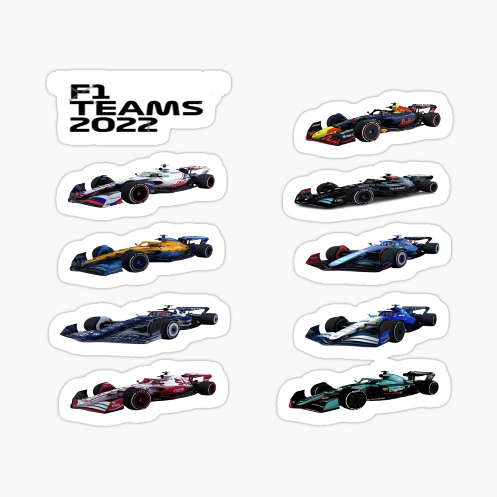 F1 All cars 2022