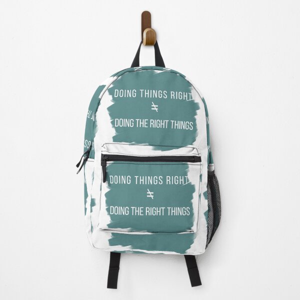 Item preview, Doing Thing Right VS Doing The Right Thing designed and sold by Cr34tiveMerch.