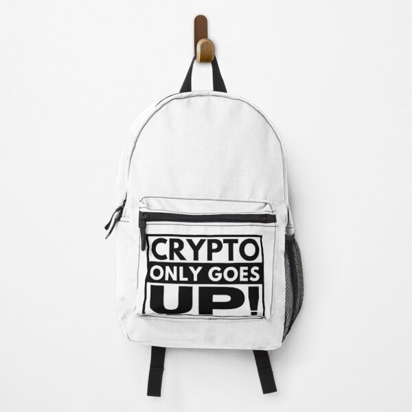Item preview, Crypto only goes up crypto sticker designed and sold by lucomini.