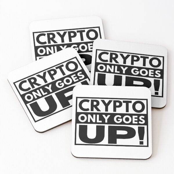Item preview, Crypto only goes up crypto sticker designed and sold by lucomini.