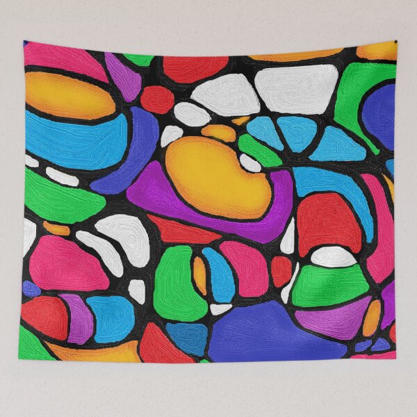 Item preview, Colorful  Abstract Art designed and sold by CreativeStreams.