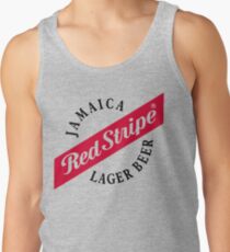 Jamaica Red Stripe Lager Beer Men's Tank Top