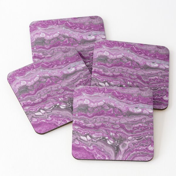 Item preview, Colorful Deep Pink Aqua Waves Abstract designed and sold by Pavnud.