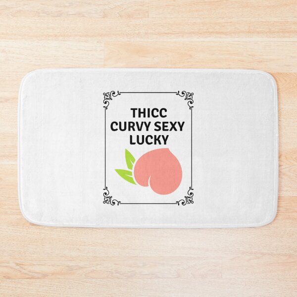 Item preview, Thicc Curvy Sexy Lucky 7 designed and sold by SweetEnjoyable.