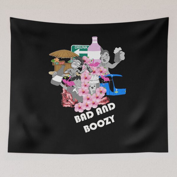 Item preview, Bad and Boozy Album Cover designed and sold by hannahjarmel.