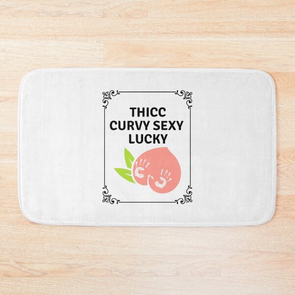 Item preview, Thicc Curvy Sexy Lucky 8 designed and sold by SweetEnjoyable.