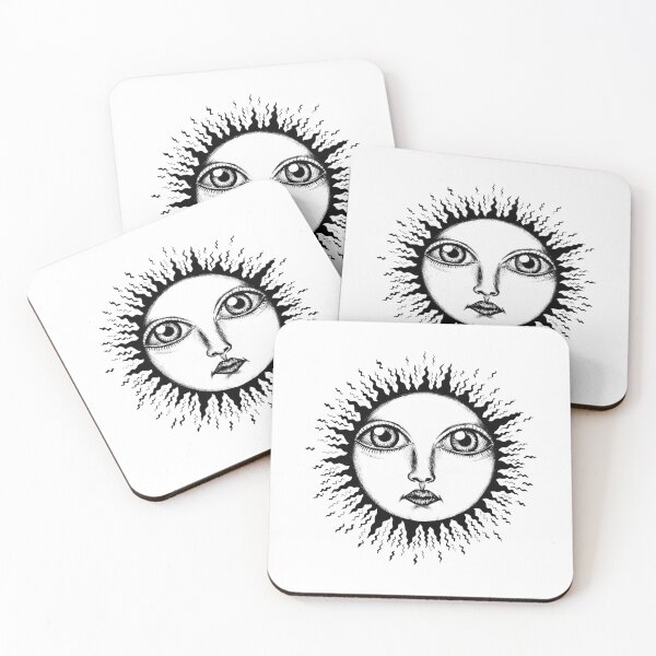 Item preview, Goth Aesthethic Sun Face Big Eyes designed and sold by Strang3Shop.
