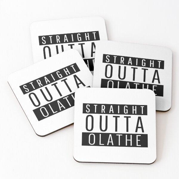 Item preview, Straight Outta Olathe Kansas  designed and sold by Teelogic.