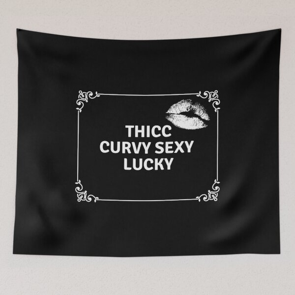 Item preview, Thicc Curvy Sexy Lucky 10 designed and sold by SweetEnjoyable.