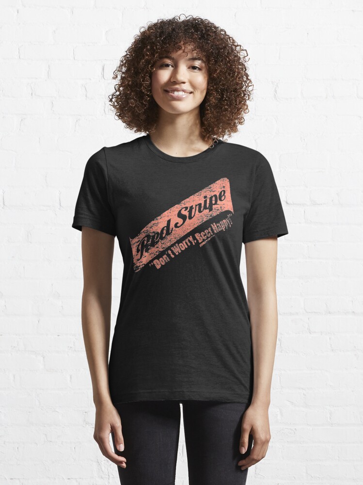 Alternative Ansicht von Mach dir keine Sorgen Red Stripe Bier Happy Essential T-Shirt