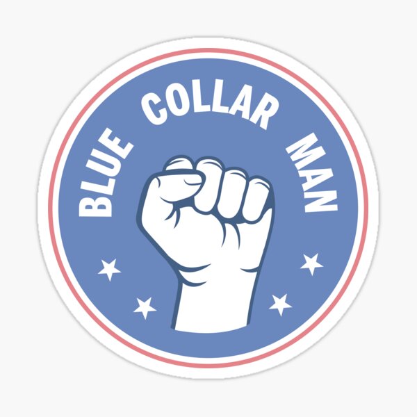 American Blue Collar Sticker – AmericanBlueCollarCo.