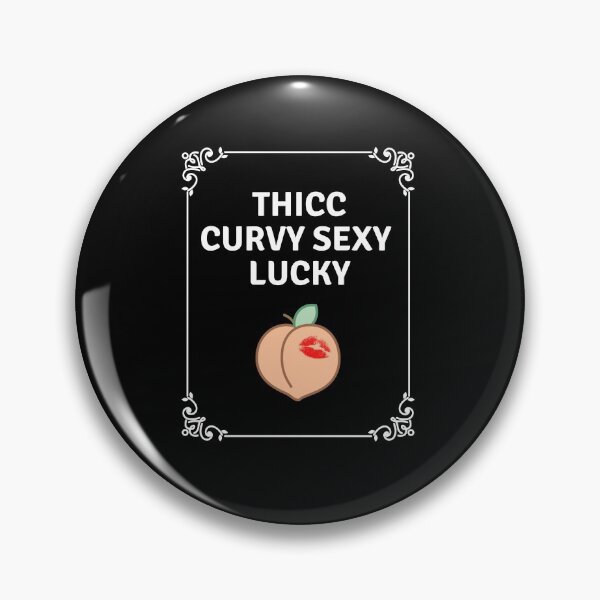 Item preview, Thicc Curvy Sexy Lucky 12 designed and sold by SweetEnjoyable.